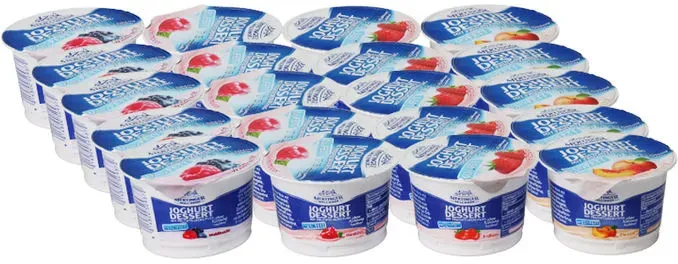 Mertinger Fruchtjoghurt Mix 0,1% Fett, 20er Pack