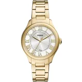 Fossil Damen Analog Quarz Uhr mit Edelstahl Armband ES5395