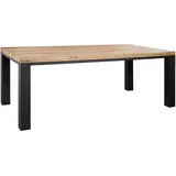 Massivmoebel24 Esstisch Wildeiche 160x90x76 natur geölt villanders 117