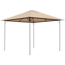 Quick Star Ersatzdach Pavillon 3x3 m 2,97 x 2,97 x 0,01 m Beige
