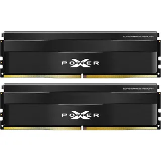 Silicon Power DDR5 64GB (2x32GB) 6000MT/s (PC5-48000) 288-pin CL30 1.35V UDIMM Desktop Memory Module RAM SP064GXLWU60AFDE Black