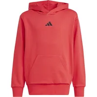 Adidas Kapuzensweat Essentials Hoodie Schwarz/Rot 164