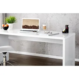Riess-Ambiente Schreibtisch FAST TRADE - 140cm weiß Hochglanz Bürotisch