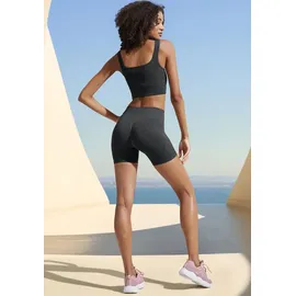 LASCANA Funktionsshorts Damen Schwarz M (40/42)