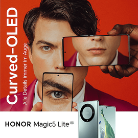 Honor Magic5 Lite 8 GB RAM 256 GB midnight black