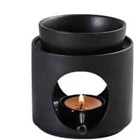 Duftlampe Ambiente Teelicht | Design Aromalampe Aus Keramik | Stövchen Für Ätherische Öle, Duftöl Und Duftwachs | Teelichthalter Aus Keramik