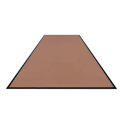 Schmutzfangmatte Colorstar, hellbraun, waschbar, glatter Rücken 7460115200150-C45 , Maße (B x T): 115 x 200 cm