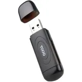 TooQ TQR-3002B USB 3.0, 2-in-1, SD/TF, Schwarz