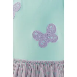 happy girls Sommerkleid HAPPY GIRLS "Mädchenkleid", Mädchen, Gr. 98, EURO-Größen, lila (ice blau), Stoff, 100% Polyester, normal, Kleider Sommerkleid