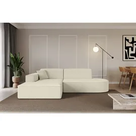 altdecor Ecksofa Ottomane Links IREA-L1-v4 232x165x77 cm Beige