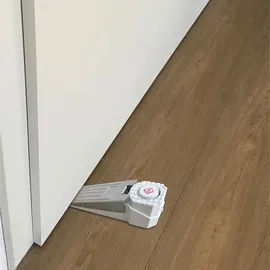 KH-Security Alarmtürstopper Weiß 5 cm