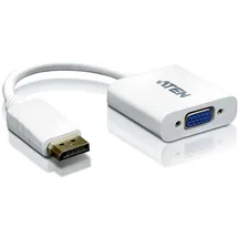 ATEN VC925 DisplayPort auf VGA Adapter 10 cm Weiß