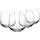 Villeroy & Boch Wasserglas, Set 4tlg. Afina Länge 8,5 x Breite Höhe 8,4 cm