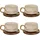 Intirilife Teetasse 0,2 l Weiß 4 St.