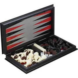 Relaxdays 3-in-1 Schachspiel magnetisch