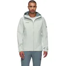 Mammut Hardshell-Wanderjacke Treeline HS Hooded (2-Lagen, wasserdicht, winddicht) silber/grau Herren