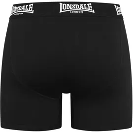 Lonsdale West Challow Boxershorts schwarz L 4er Pack
