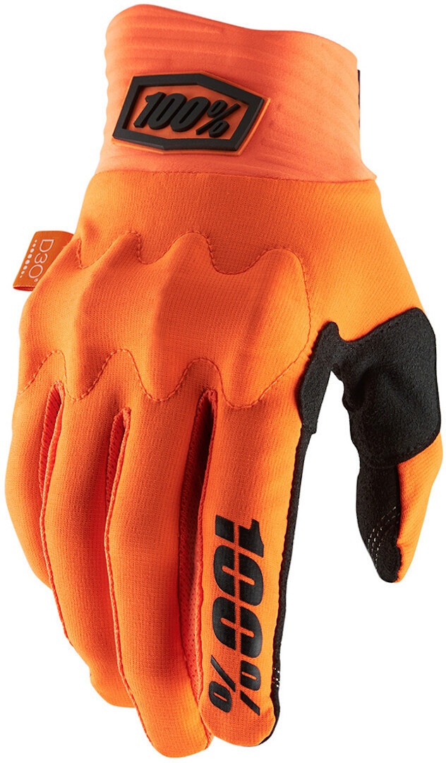 100% Cognito Fiets handschoenen, oranje, XL