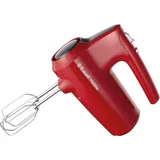 Russell Hobbs Handmixer »Desire 27150-56, spülmaschinenfeste Aufsätze: Knethaken & Quirle«, 185 W, rot,