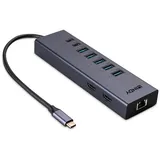 Lindy DST-Mini Duo, USB C Laptop Mini Dockingstation 2x 4K HDMI