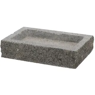 Vogelträger, Granit, rechteckig