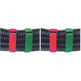 Hama Klett-Kabelbinder m. Öse Wiederverwendbar 20 x 250 mm Mehrfarbig 9 Stück