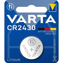Varta CR2430 Lithium Knopfzelle 3V Batterie 100er Verpackung