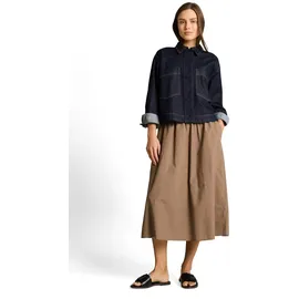 Tom Tailor Midi Rock Damen Braun 40