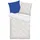 Tom Tailor Wendebettwäsche FRESH FLOWERS Blau/Beige 155 x 220 cm + 80 x 80 cm
