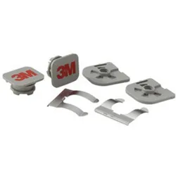 3M Befestigungssatz M-960 für Visierrahmen (Aufnahmen am Visierrahmen, Metallfedern und Rückenplatte) für M-Serie (1 Pack = 2 Stück)