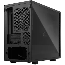 Fractal Design Define 7 Nano Black TG Light Tint, - schwarz, Tempered Glass