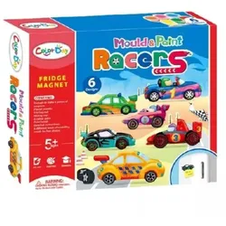 Set von Kühlschrankmagneten - Rennwagen