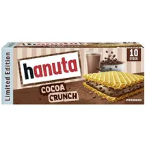 schokolade-riegel Hanuta Cocoa Crunch Waffel-Riegel 10er Pack 220 g
