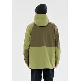 Slope Skijacke Zuko oliv / pastellgrün S