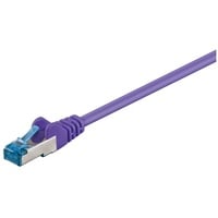 Goobay 93855 Netzwerkkabel 7,5 m Cat6a S/FTP PiMF Violett