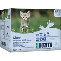 Bozita Kitten Häppchen in Soße 12 x 85 g