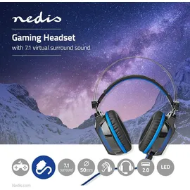 Nedis Wradrin GHST500BK blau