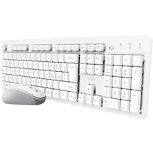 Trust ODY II Italienisches Layout (QWERTY) Tastatur und Maus Set Kabellos