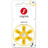 6 x  Siemens Signia Hörgerätebatterien 1,45V 100mAh 10  P10MF PR70