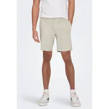 Only & Sons Chinoshorts Mark (1-tlg) grau XXL,