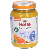Holle Veggie Curry Glas 190 g Bio Futter