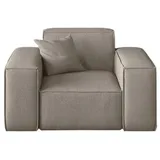 Fun Möbel Sessel Designersessel CELES in Stoff Scala beige