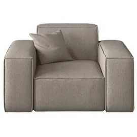 Fun Möbel Sessel Designersessel CELES in Stoff Scala beige