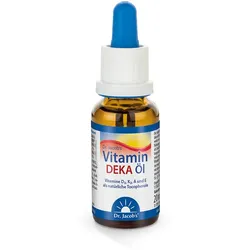 Dr. Jacob's DEKA Öl 800 IE Vitamin D3+K2+A+E 640 Tropfen