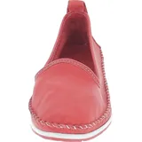 Andrea Conti 0027449 Damen Slipper Ballerinas Mokassins, Größe:41 EU, Farbe:Rot - 41