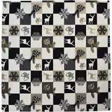 Sander Mitteldecke Andrew 85 x 85 cm Schwarz