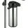 Gravidus Pumpkanne Edelstahl schwarz/silberfarben 1,9 l