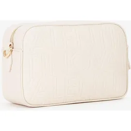 Valentino Pansy Schultertasche Kunstleder Beige