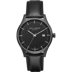 LARS LARSEN - ALEXANDER - all black - leather