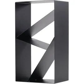 Magnus Brennholzregal Metall 45 x 30 x 80 cm Schwarz